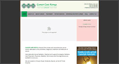Desktop Screenshot of cancercarekenya.com